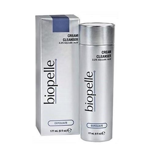 Biopelle exfoliate cream cleanser with glycolic acid