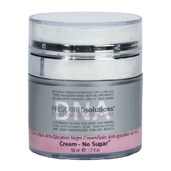 PRESCRIBEDsolutions Cream - No Sugar Night Cream 50ml